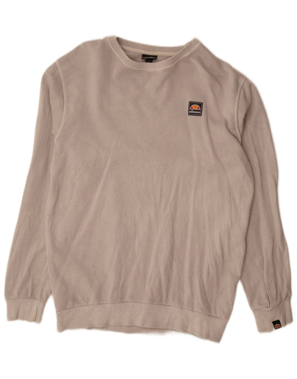 Fila Hombre Sudadera Jumper Small Gris Algodón