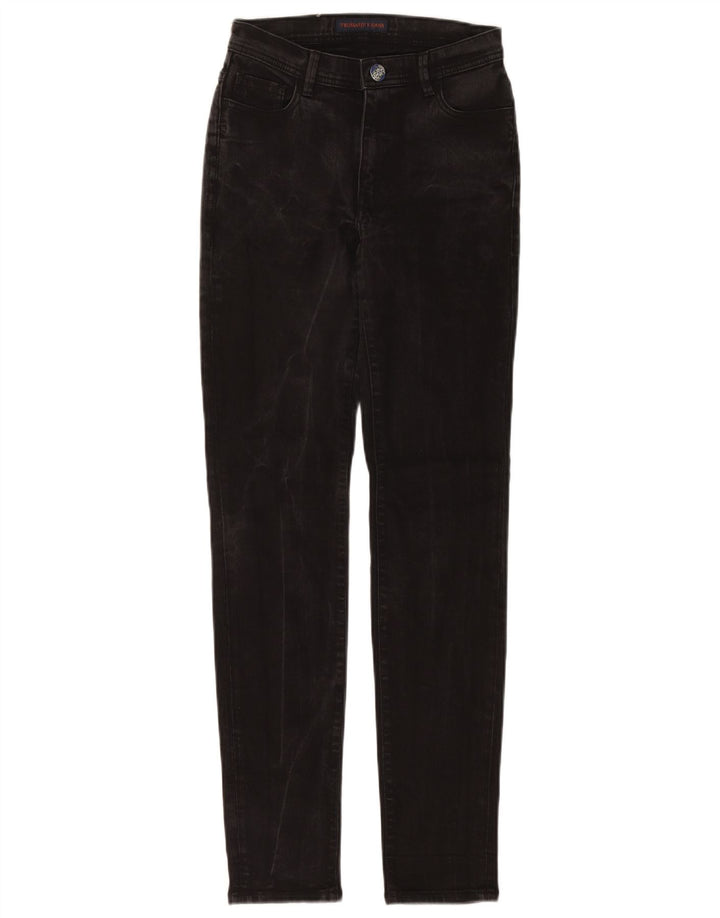 Vaqueros Trussardi Mujer Rectos W26 L31 Negro Algodón