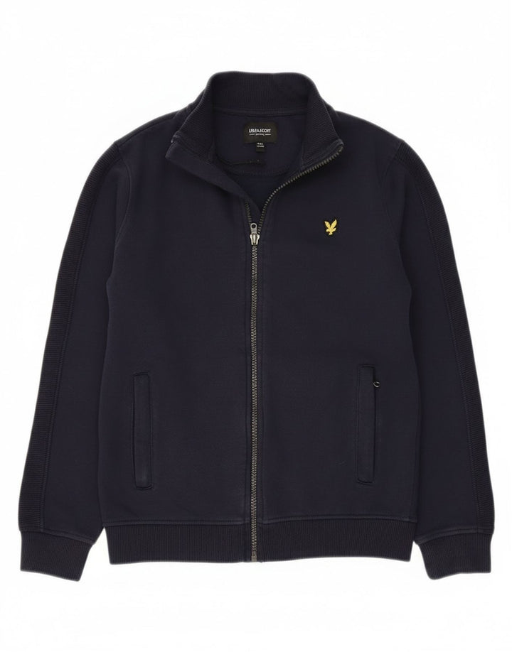 Lyle & Scott Chaqueta de chándal para niños 10-11 años Azul Marino Algodón