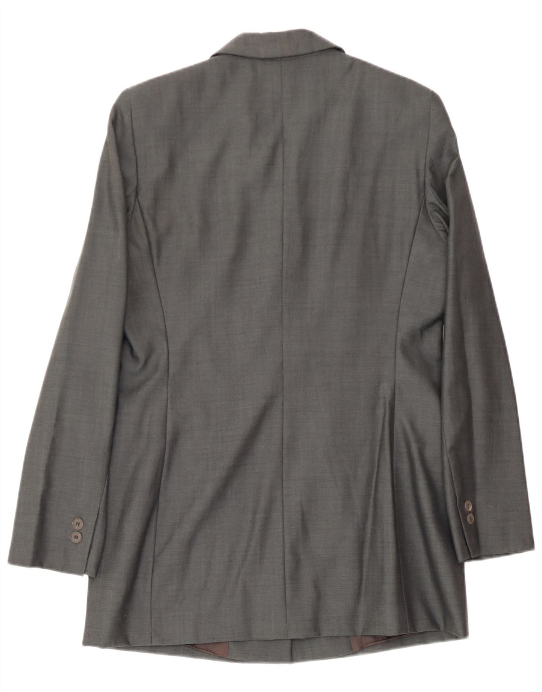 Chaqueta Koan Mujer 4 Botones IT 44 Lana Virgen Gris Medio