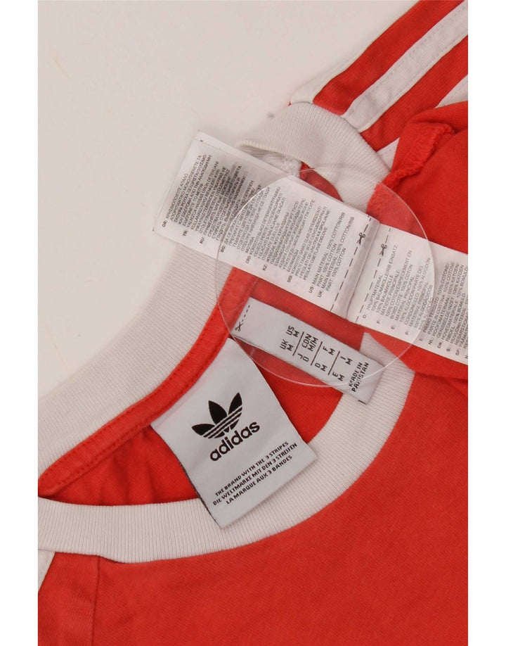 Camiseta Adidas Hombre Top Medium Rojo Algodón