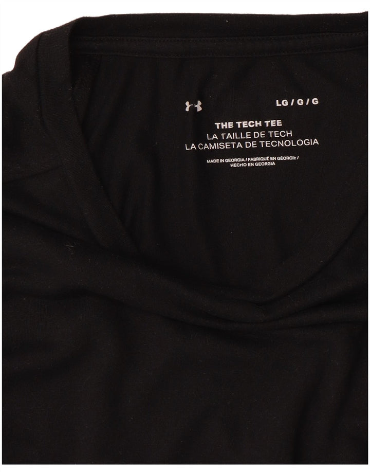 Under Armour - Camiseta para hombre, talla grande, color negro