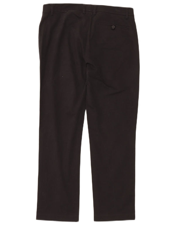 Marlboro Classics - Pantalón recto para mujer, talla 40, talla grande, W30 L28, color negro