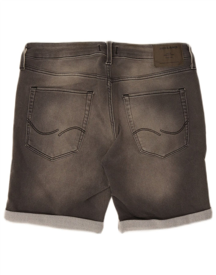 Jack & Jones Pantalones cortos vaqueros para hombre XL W38 Algodón gris