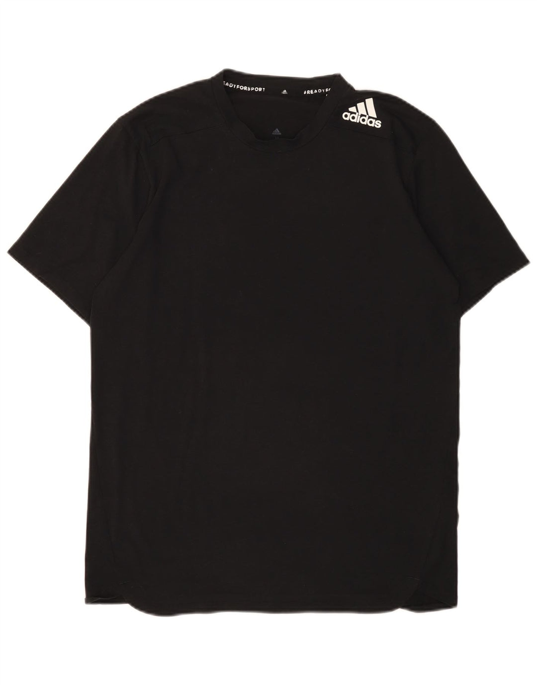 Camiseta Adidas Hombre Top Medium Negro Poliéster