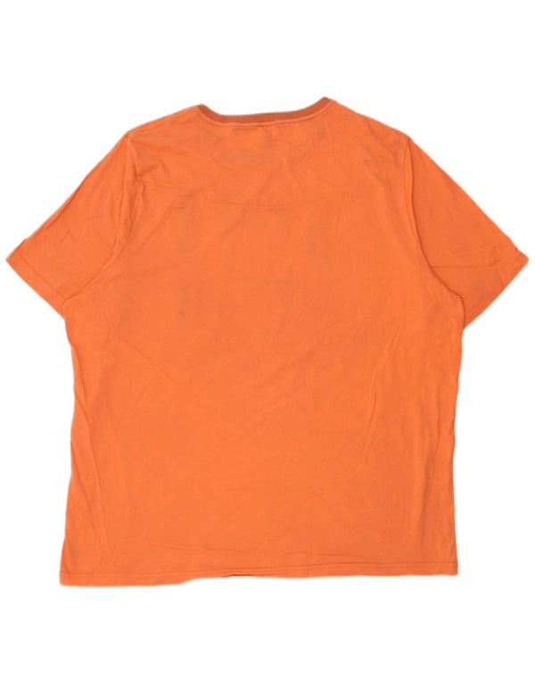 Puma Mens Valencia Graphic Camiseta Top 2XL Naranja