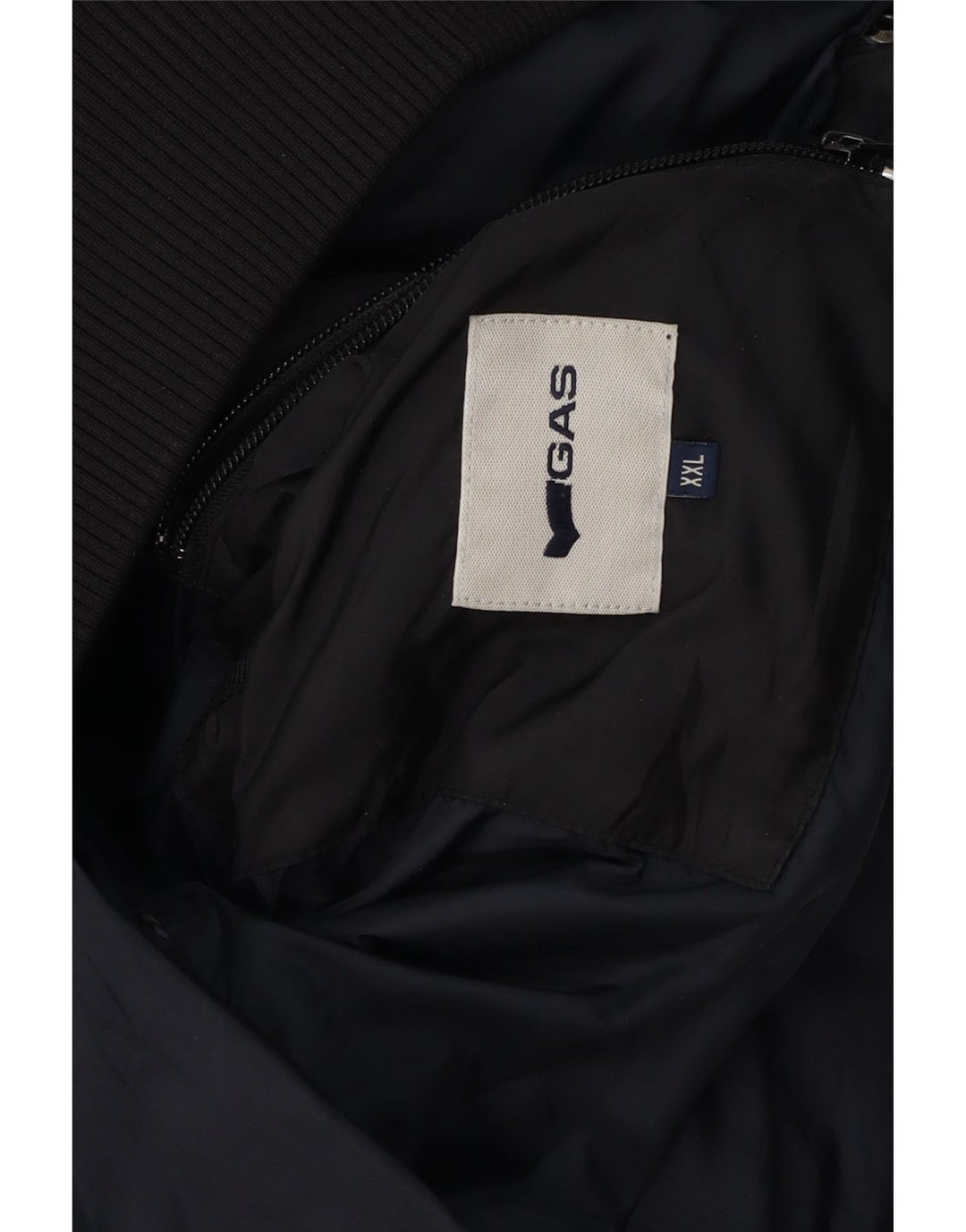 Chaqueta acolchada con capucha para hombre Gas UK 44 2XL Negro