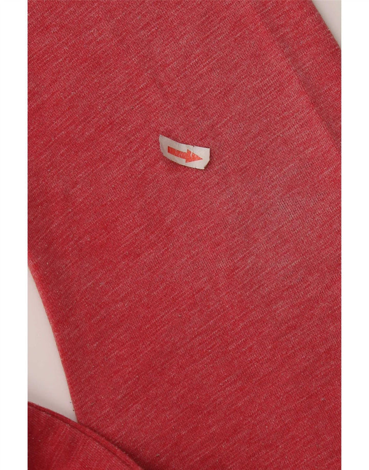 Levi's Jersey tipo sudadera de ajuste estándar para hombre, talla grande, rojo