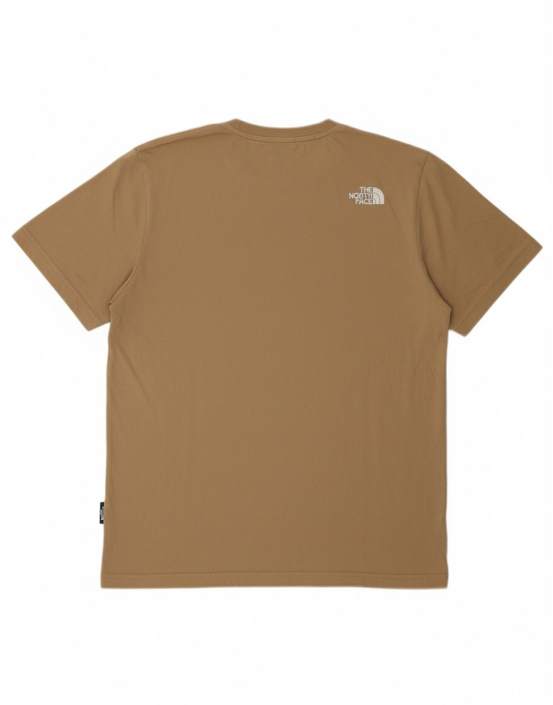 THE NORTH FACE Mens Graphic T-Shirt Top Medium Beige Cotton