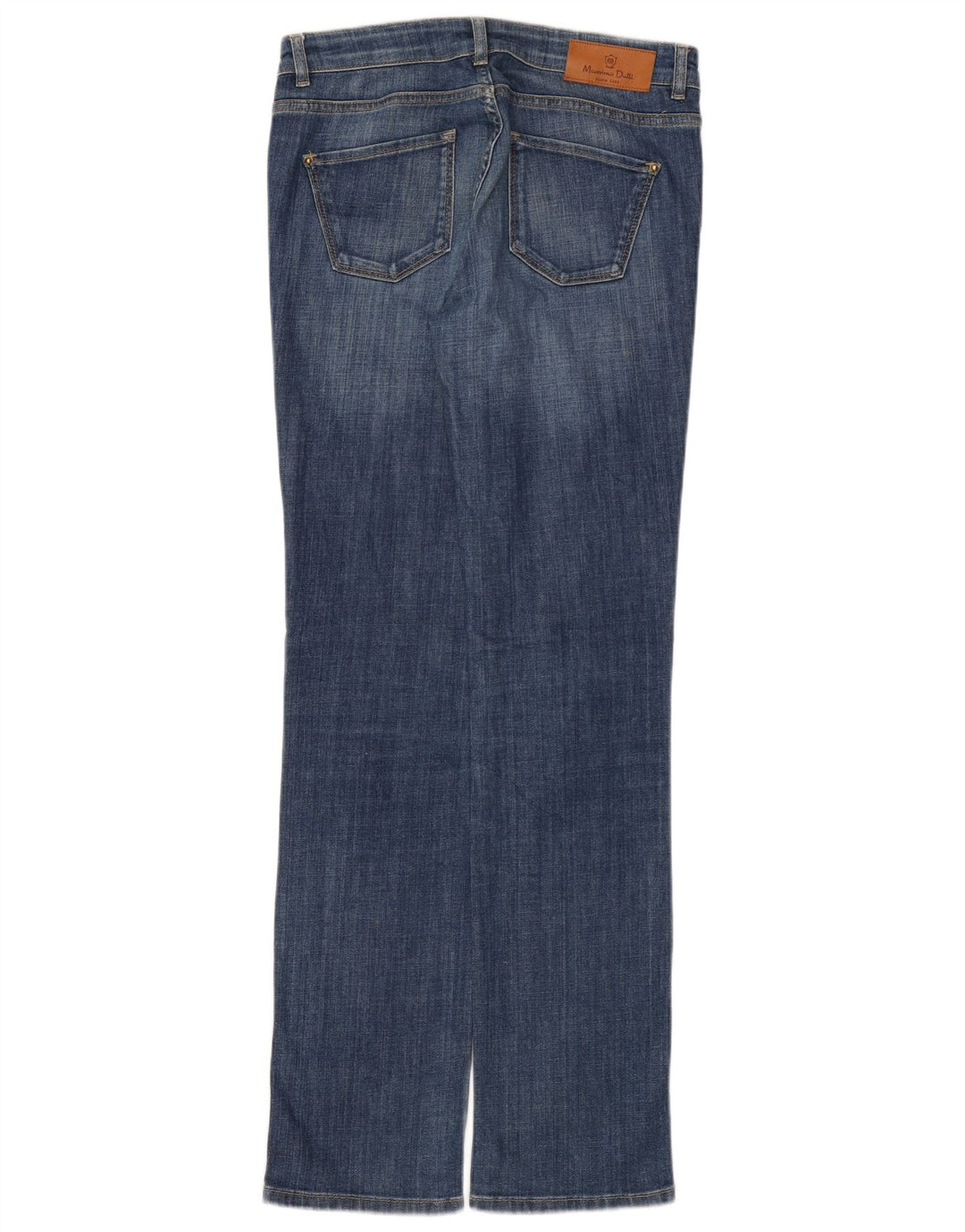 Massimo Dutti Vaqueros Rectos Mujer EU 40 Medium W30 L32 Azul