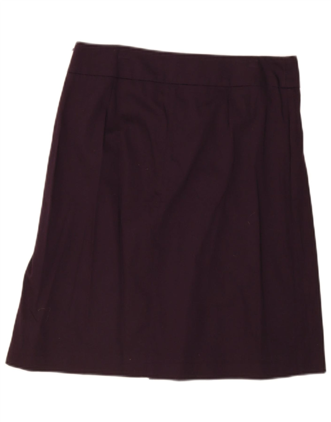 Zara Mujer Falda Midi Mediana W32 Morado