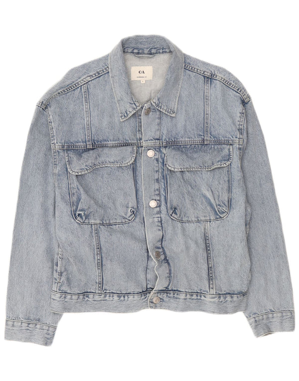 C&A Chaqueta vaquera extragrande para hombre UK 40 Algodón azul grande