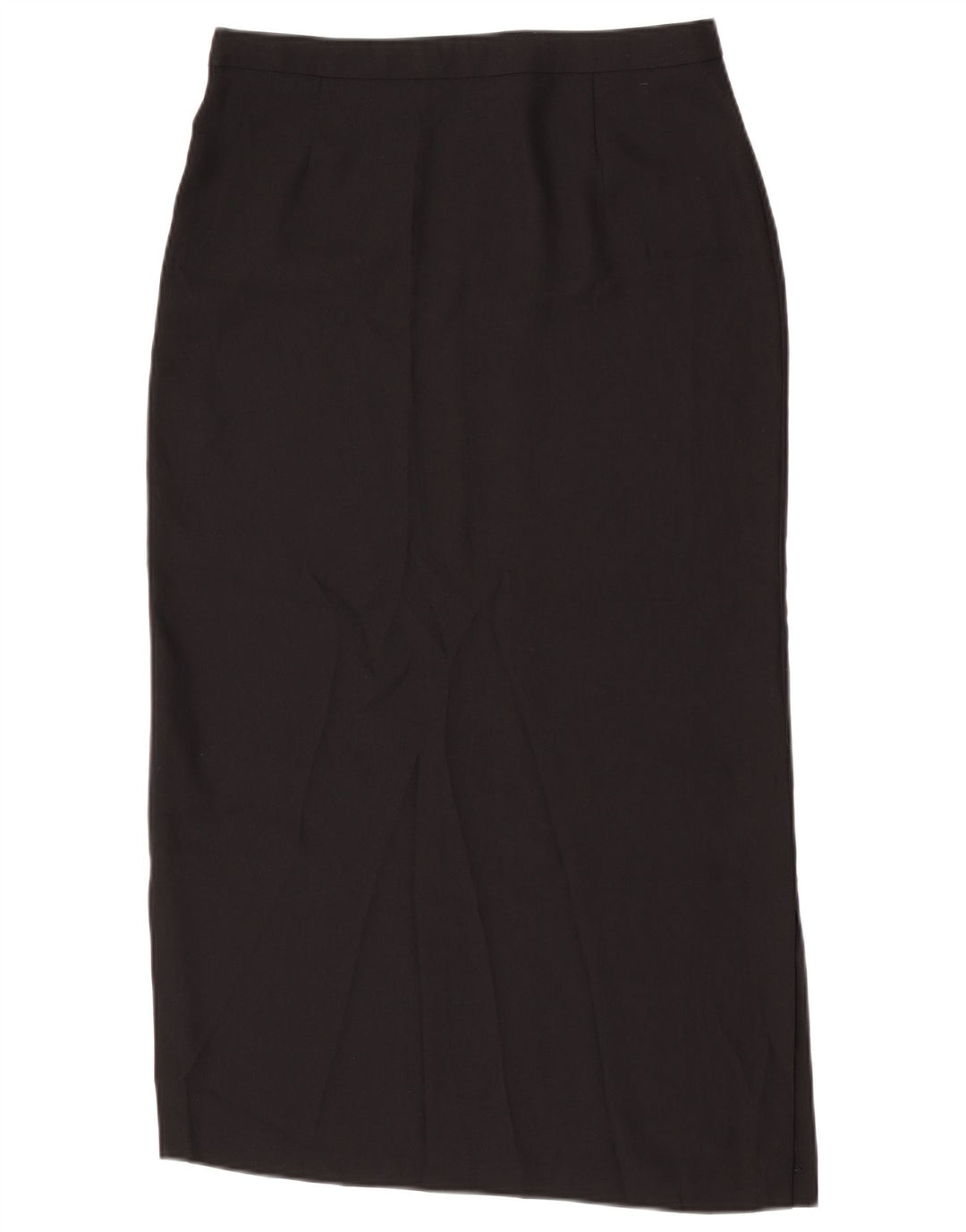 Falda Midi Vintage Mujer W30 Mediana Negra