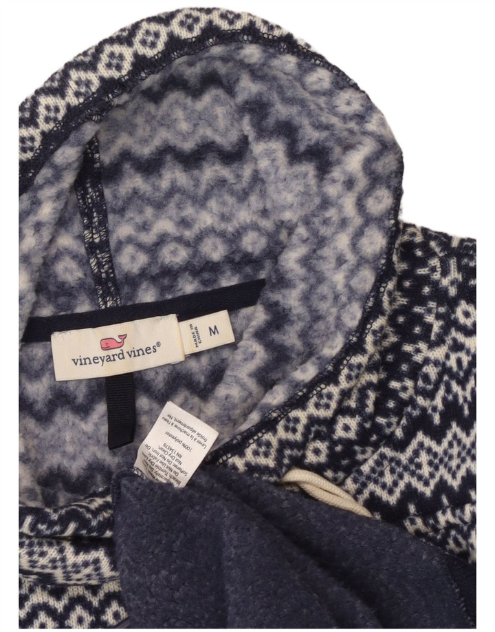 VINEYARD VINES Sudadera para mujer Jumper UK 14 Medium Azul marino Fair Isle