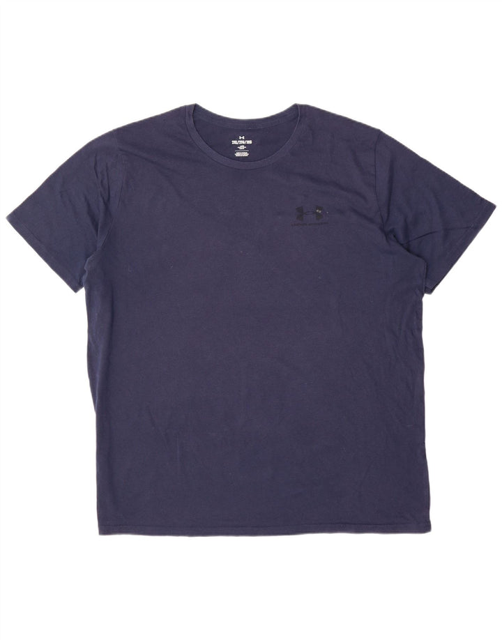 Under Armour Camiseta para hombre Top 2XL Azul marino