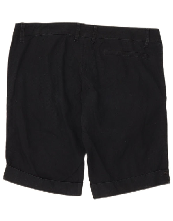Puma Pantalones cortos casuales para mujer UK 12 Medium W34 Algodón negro