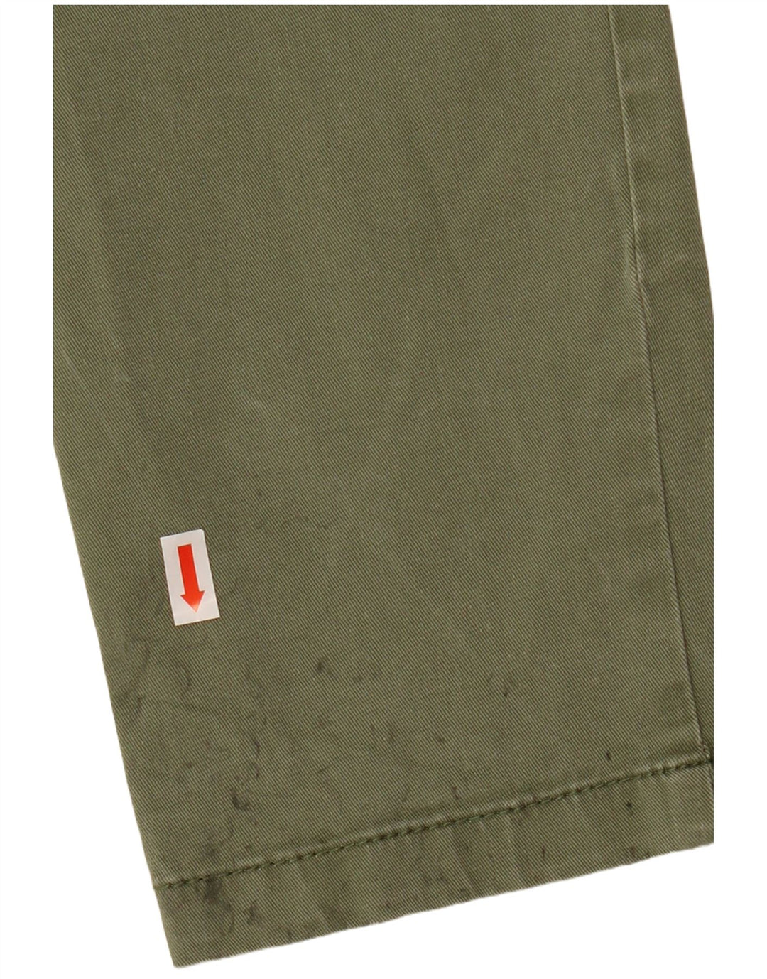 BENETTON Pantalones chinos ajustados para niña 13-14 años W26 L26 Caqui
