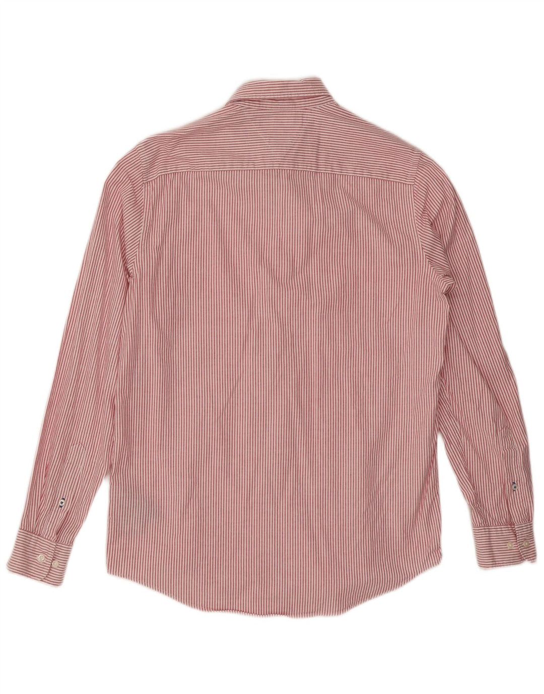 Tommy Hilfiger Camisa Slim Fit para Hombre con Rayas Rojas Grandes