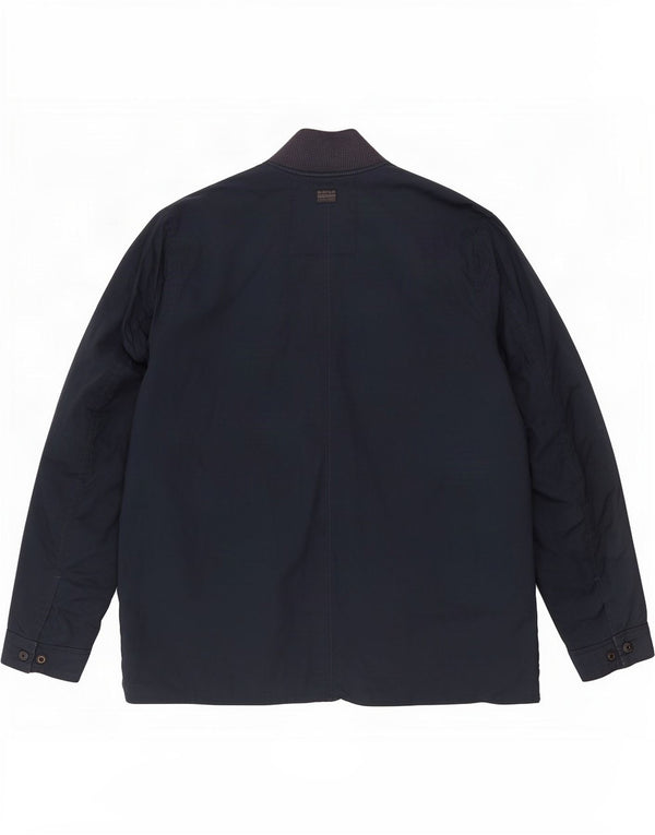 G-Star Chaqueta utilitaria para hombre UK 42 XL Algodón azul marino