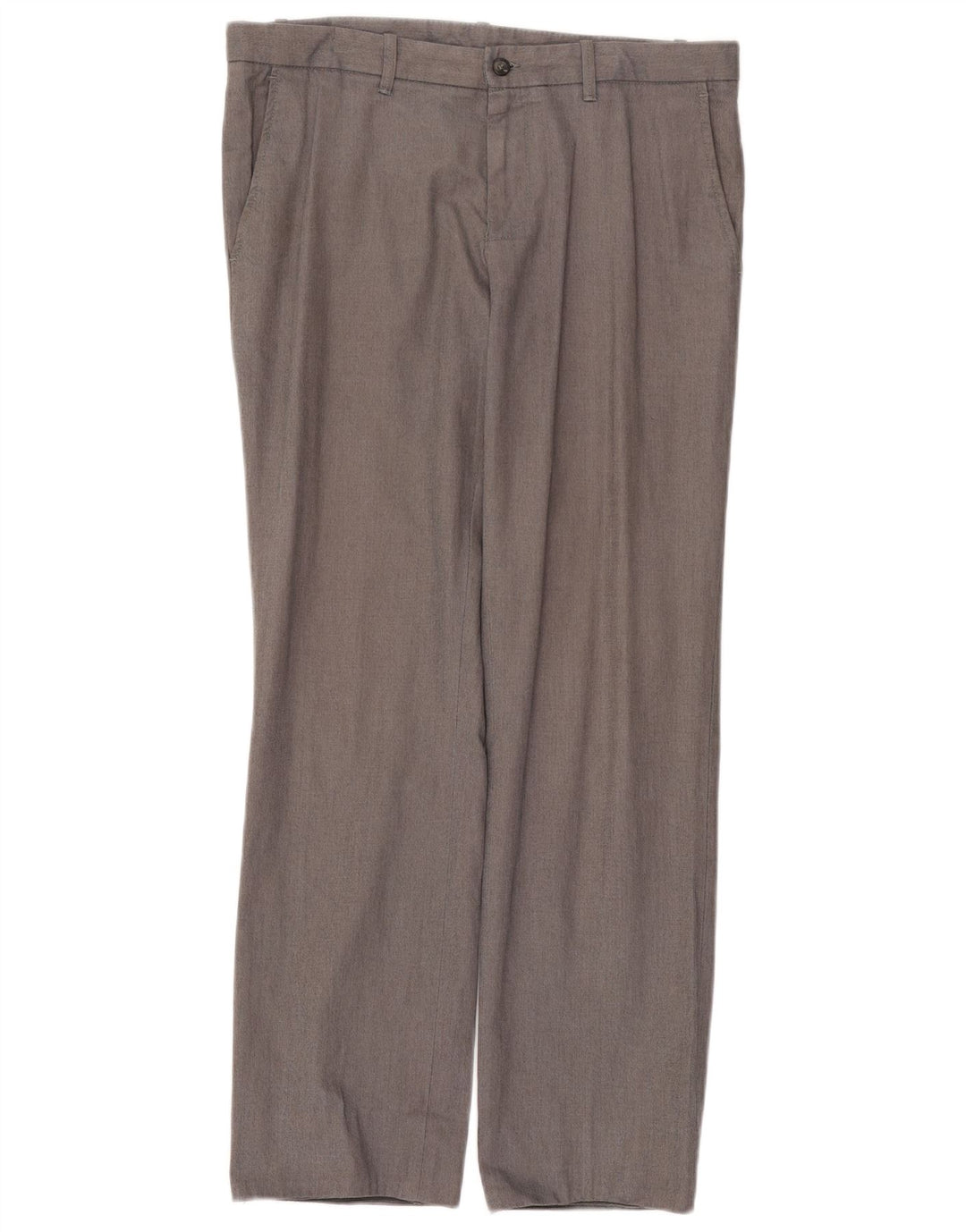 Gant Pantalón chino recto para hombre W33 L31 Algodón gris
