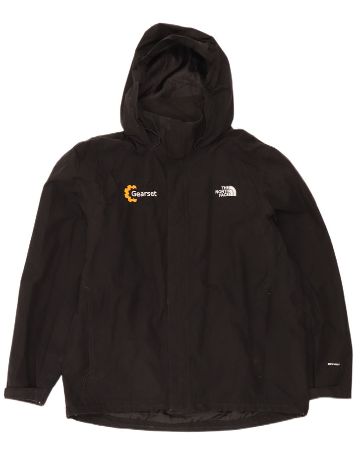 The North Face Chaqueta impermeable con capucha para hombre UK 42 XL Poliéster negro
