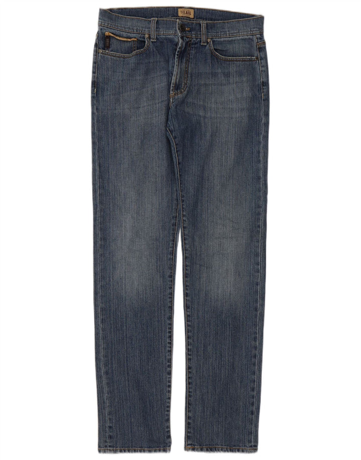 ALVIERO MARTINI Vaqueros rectos para hombre W33 L33 Algodón azul