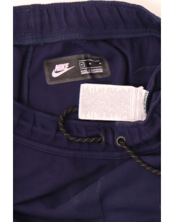 Pantalón De Chándal Nike Hombre Joggers Medium Azul Marino Algodón