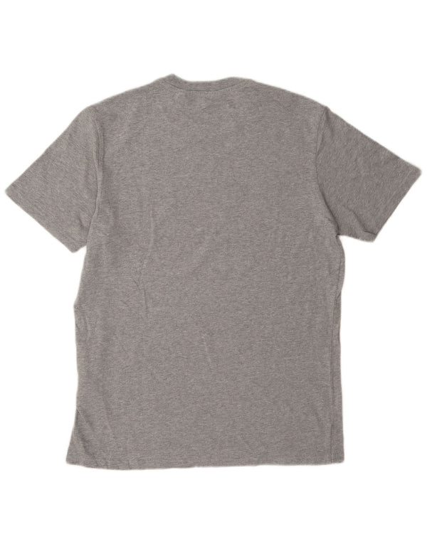 Levi's Hombre Camiseta Gráfica Top Algodón Gris Medio