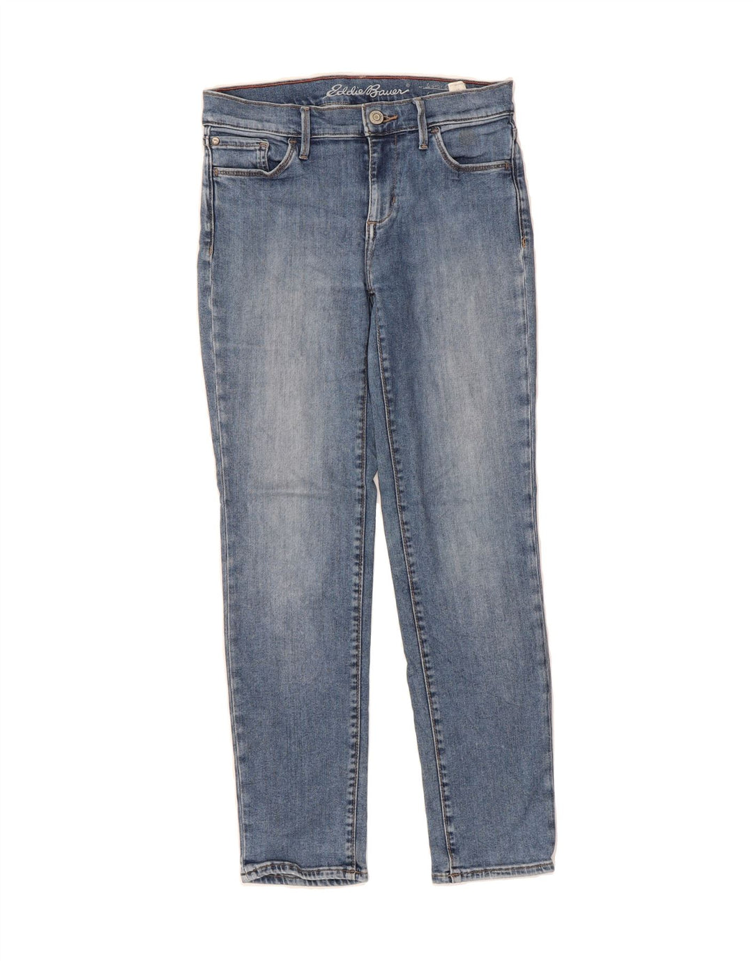 EDDIE BAUER Womens Slightly Curvy Slim Jeans US 4 Small W28 L28 Blue Vintage Eddie Bauer and Second-Hand Eddie Bauer from Messina Hembry 