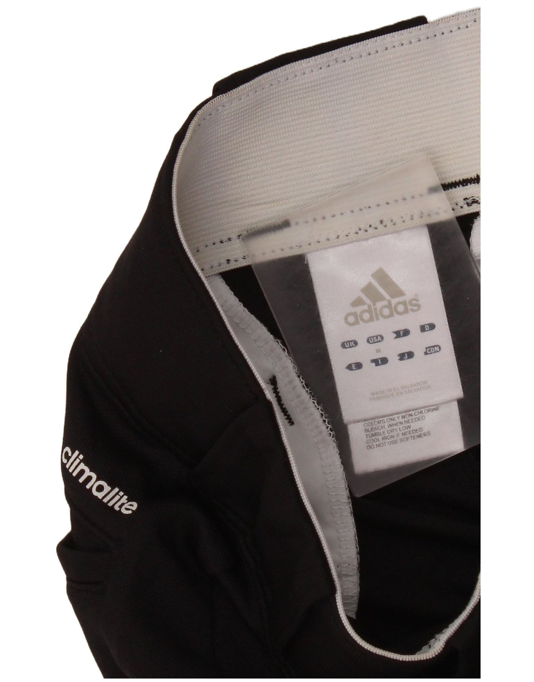 Adidas Chicos Climalite Chándal Pantalones Joggers 9-10 Años Mediano Negro