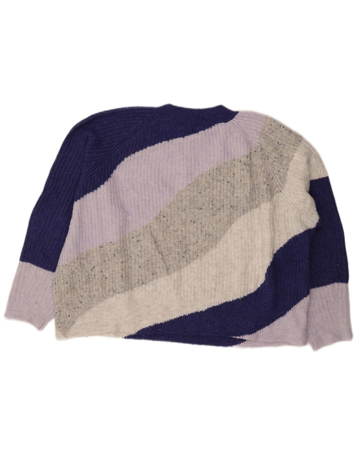 Marks & Spencer Jersey de Cuello Redondo para Mujer UK 40 XL Multicolor