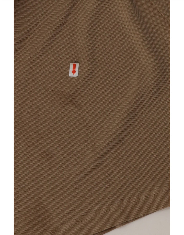 Lacoste Polo Slim Fit para hombre talla 4 algodón marrón medio
