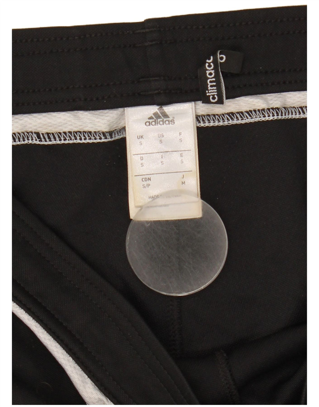 Adidas Hombre Climacool Chándal Pantalones Pequeños Negro Colorblock Poliéster
