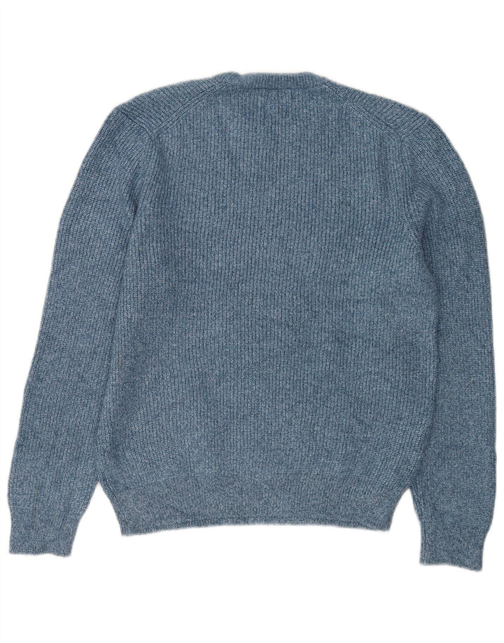 Marks & Spencer Jersey De Cuello Redondo Para Hombre De Poliamida Moteada En Azul Medio