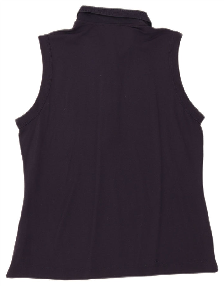 Chervo Polo Sin Mangas Mujer IT 46 Large Poliamida Azul Marino