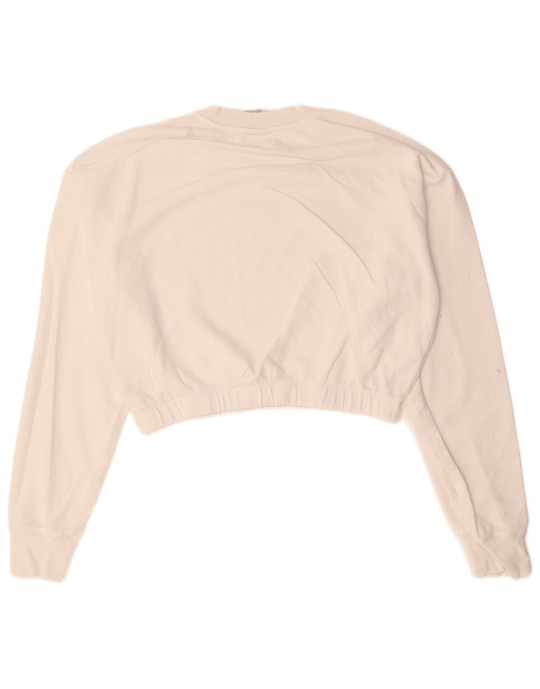 CHAMPION Sudadera corta para mujer Jersey UK 18 XL Algodón blanco