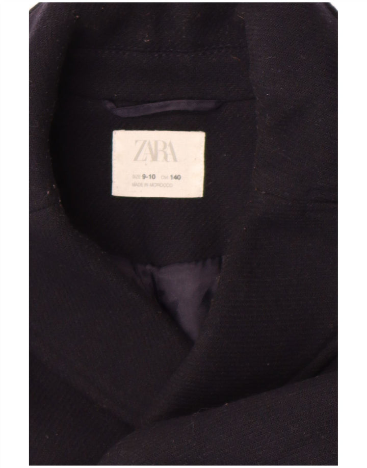 Zara Chaquetón Niño 9-10 Años Azul Marino