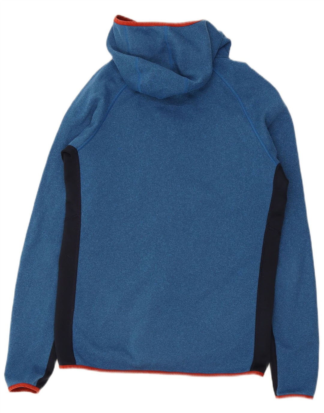 Patagonia Hombre Zip Hoodie Sweater Azul Medio Colorblock Poliéster