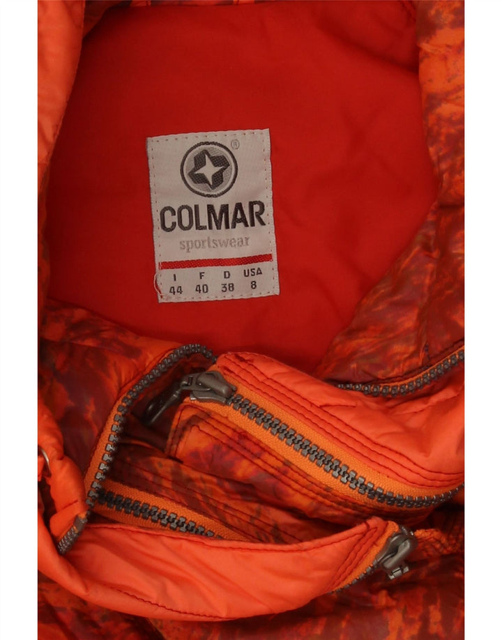 Colmar Chaqueta De Esquí Con Capucha Mujer IT 44 Medium Orange Tie Dye