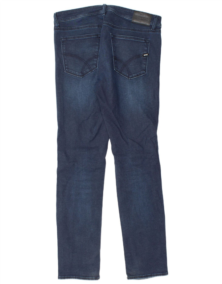 Vaqueros ajustados para hombre Gas W33 L32 Azul