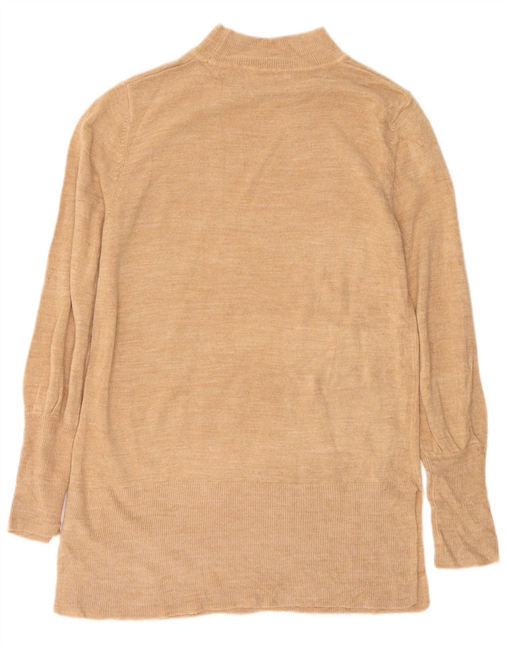 Marks & Spencer Suéter con Cuello Alto para Mujer UK 44 Medium Beige
