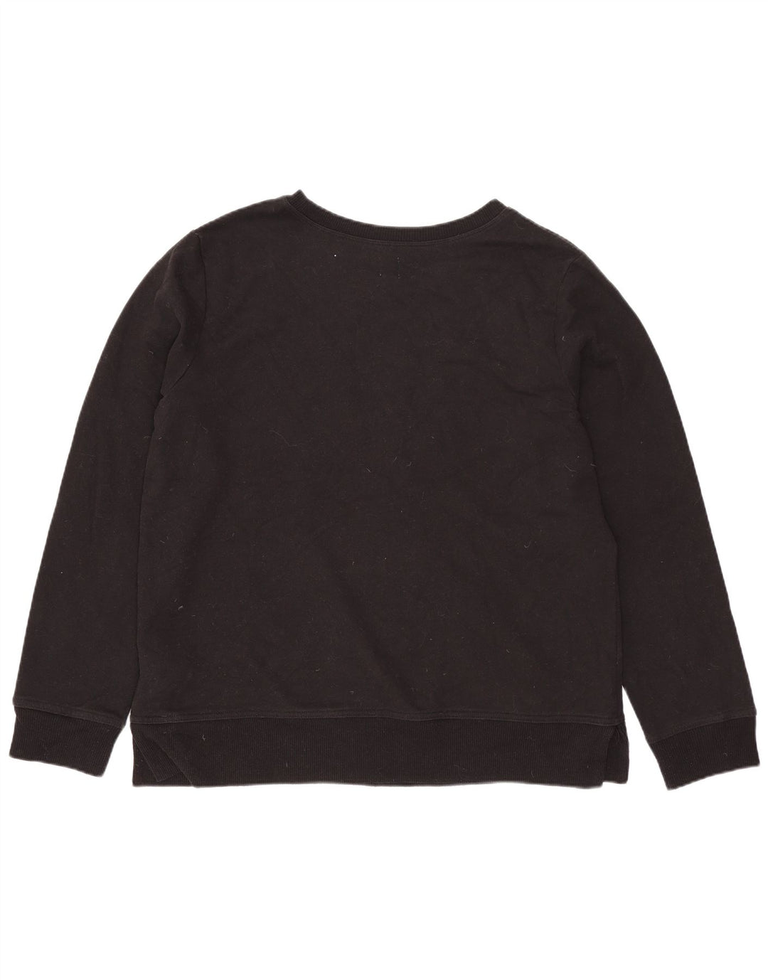 GAP Sudadera gráfica para mujer Jumper UK 46 Large Algodón negro