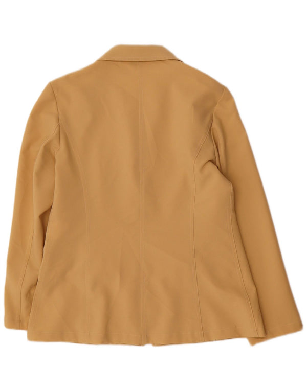 Chaqueta tipo blazer con cremallera completa para mujer Ivy Oxford IT 44 Poliéster beige medio