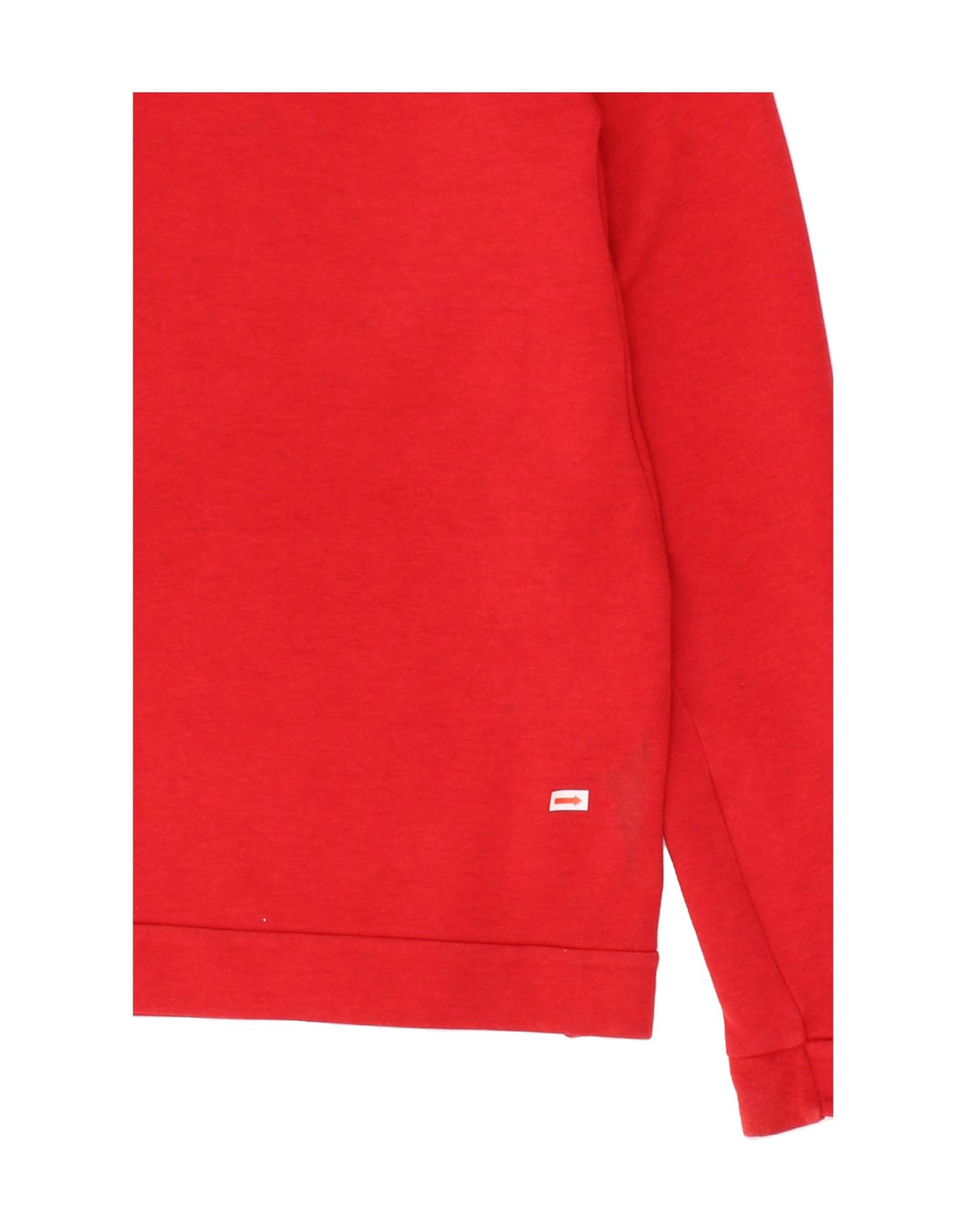 NIKE Womens Sweatshirt Jumper UK 6 XS Red Cotton Vintage Nike and Second-Hand Nike from Messina Hembry 