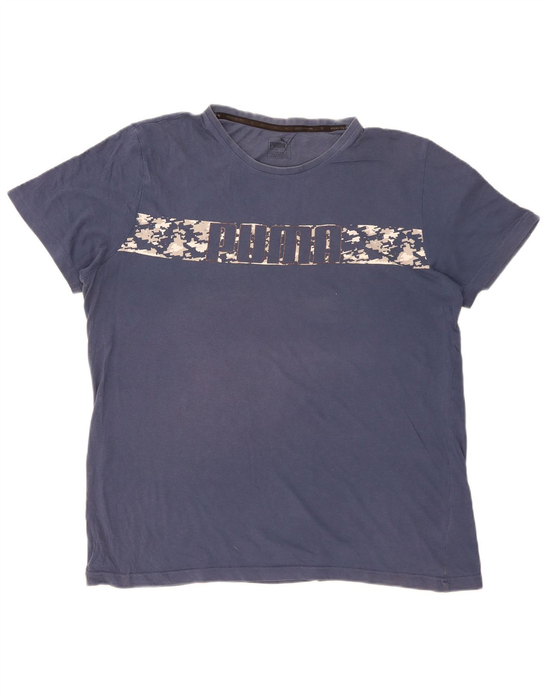 Camiseta Puma Hombre Graphic Top XL Azul Marino