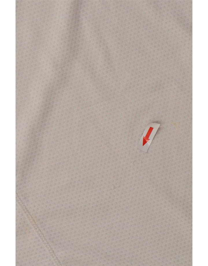 Adidas Mens Climalite Chaleco Top Grande Blanco
