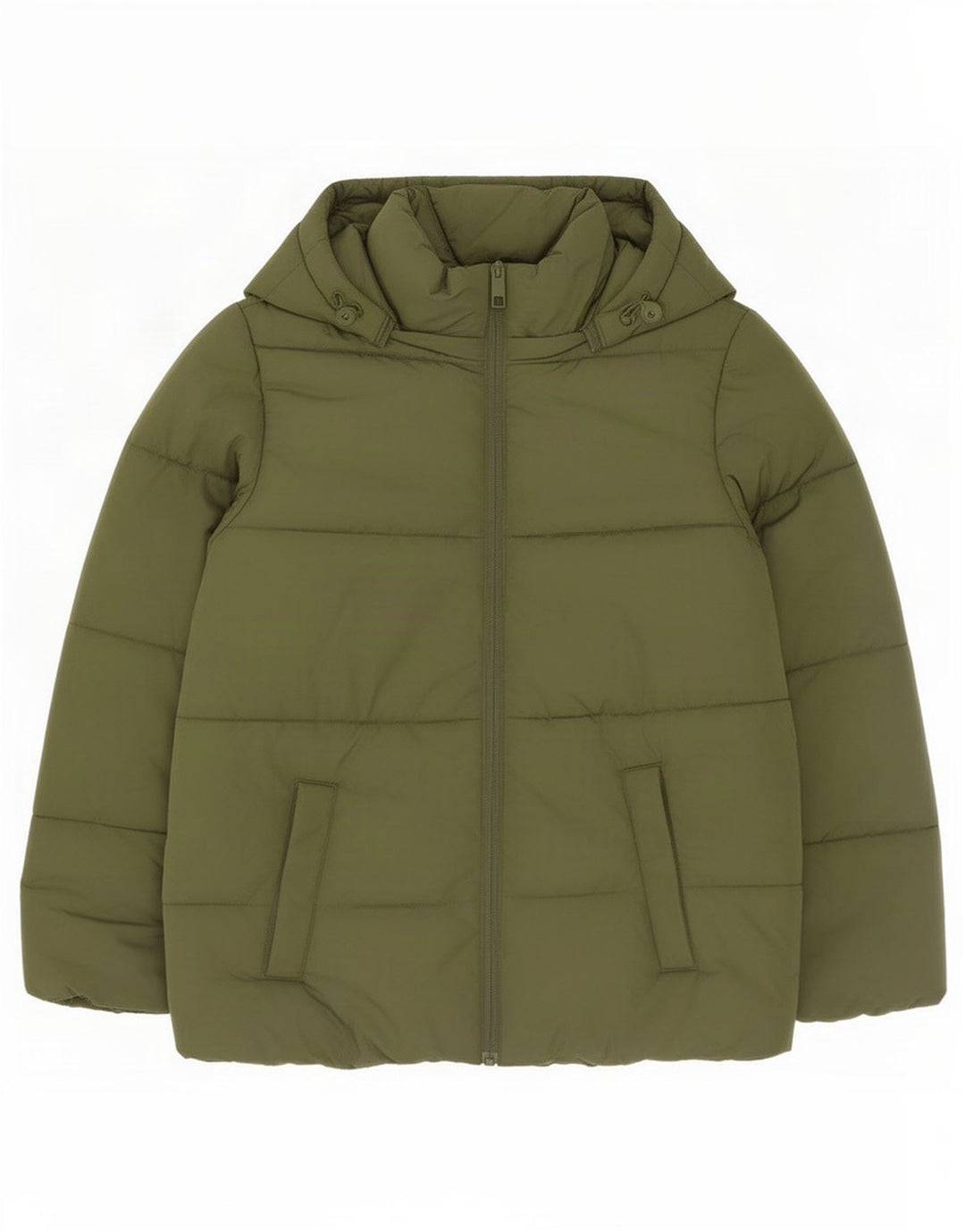 Marks & Spencer Chaqueta Acolchada Extragrande con Capucha para Mujer UK 10 Small Green