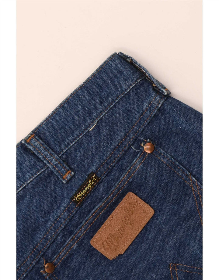 Wrangler Vaqueros Rectos Cortos Para Hombre W44 L26 Azul