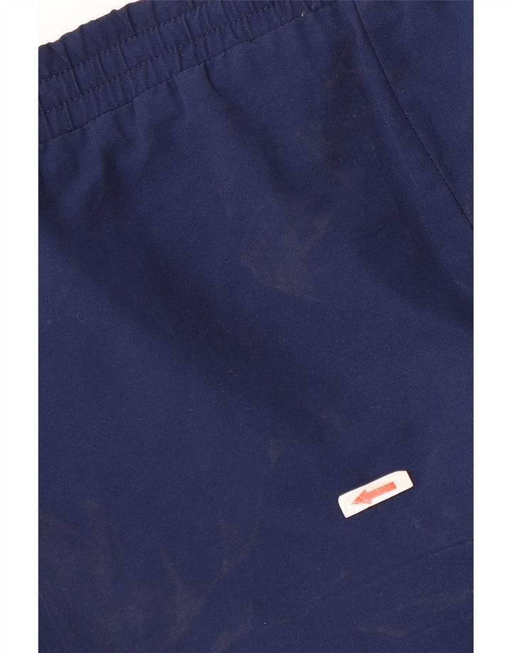 Adidas - Pantalones cortos deportivos para hombre, talla grande, poliéster, color azul marino