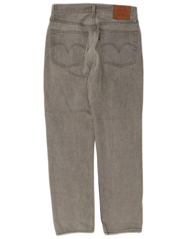 Vaqueros Levi's Mujer 501 Rectos W25 L28 Algodón Gris